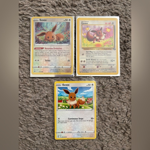 Eevee Pokémon Trading Card Set - Picture 2 of 8